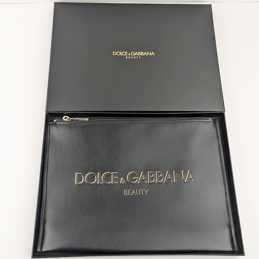 Dolce & Gabbana Beauty Black Makeup Pouch